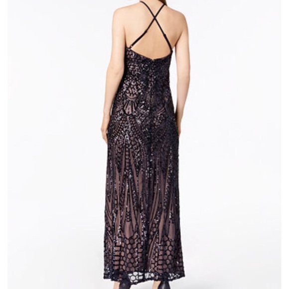 Maroon sequence prom dress! - Picture 5 of 5